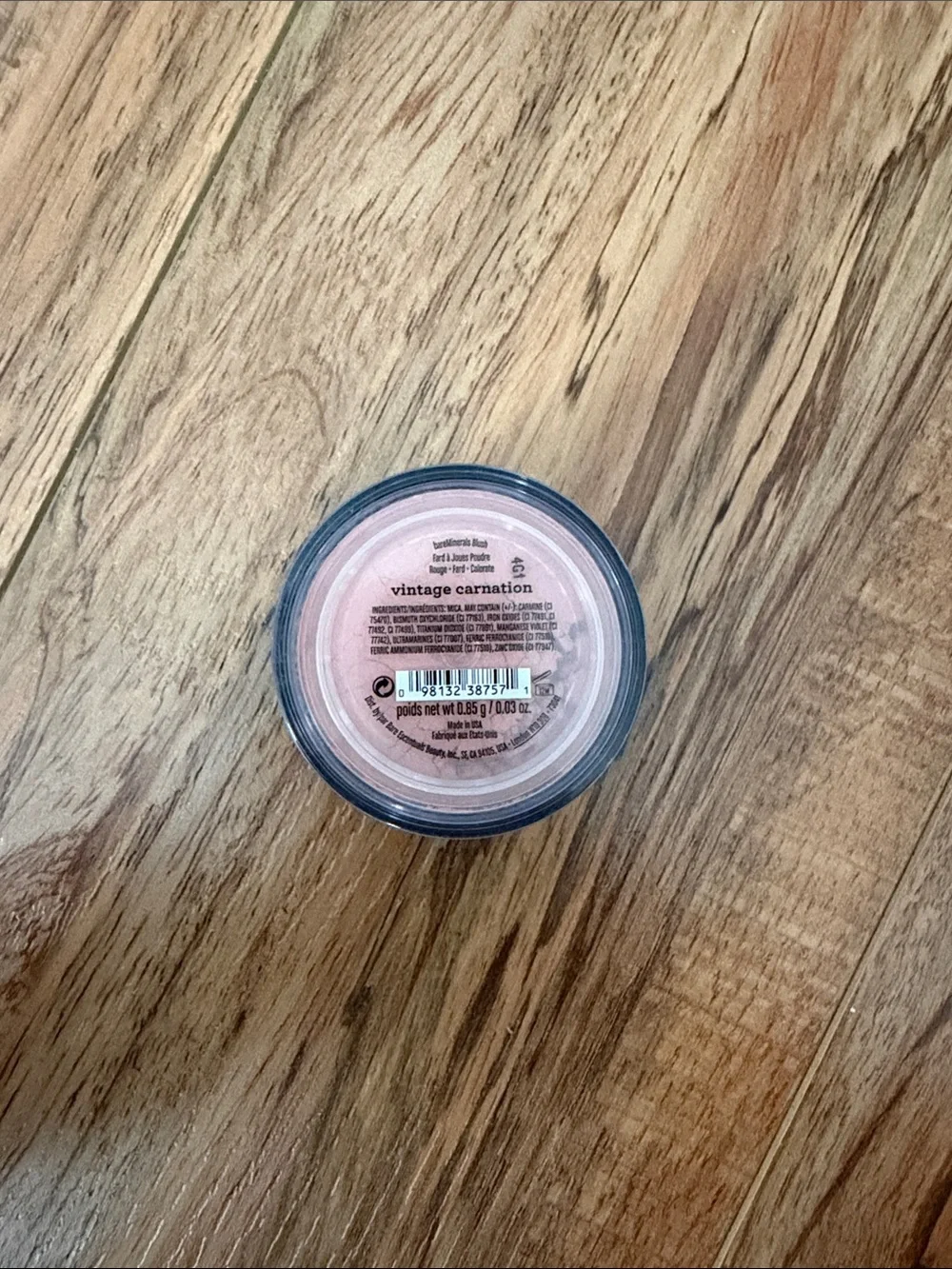 BareMinerals blush - vintage carnation